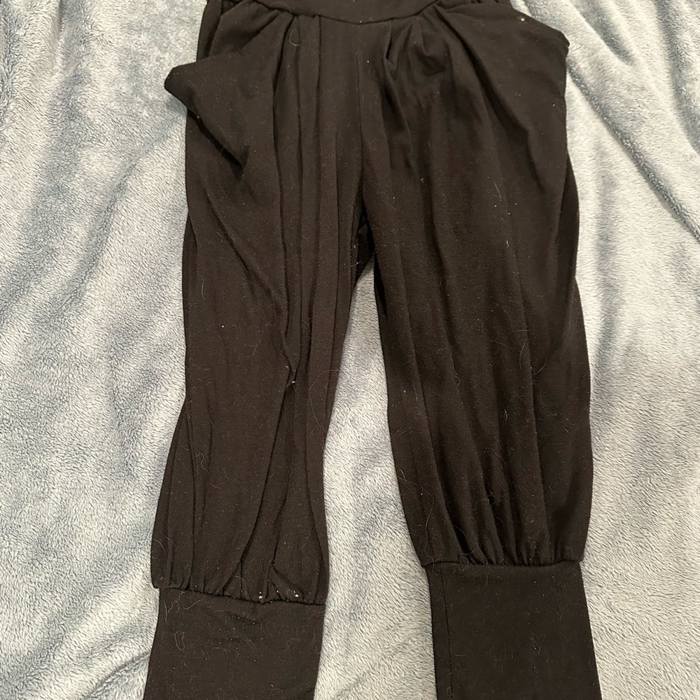 Black Harem Pants